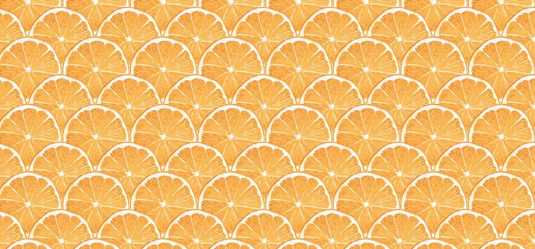 Papier peint orange