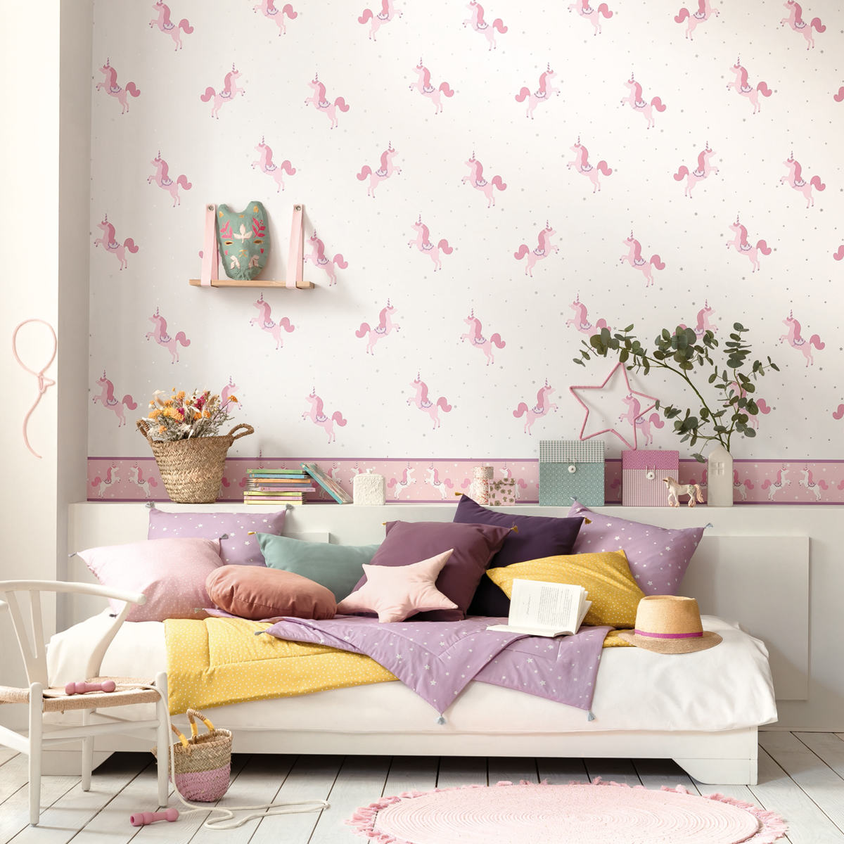 Papier Peint Chambre Fille Licorne Gratuit Papierpeint