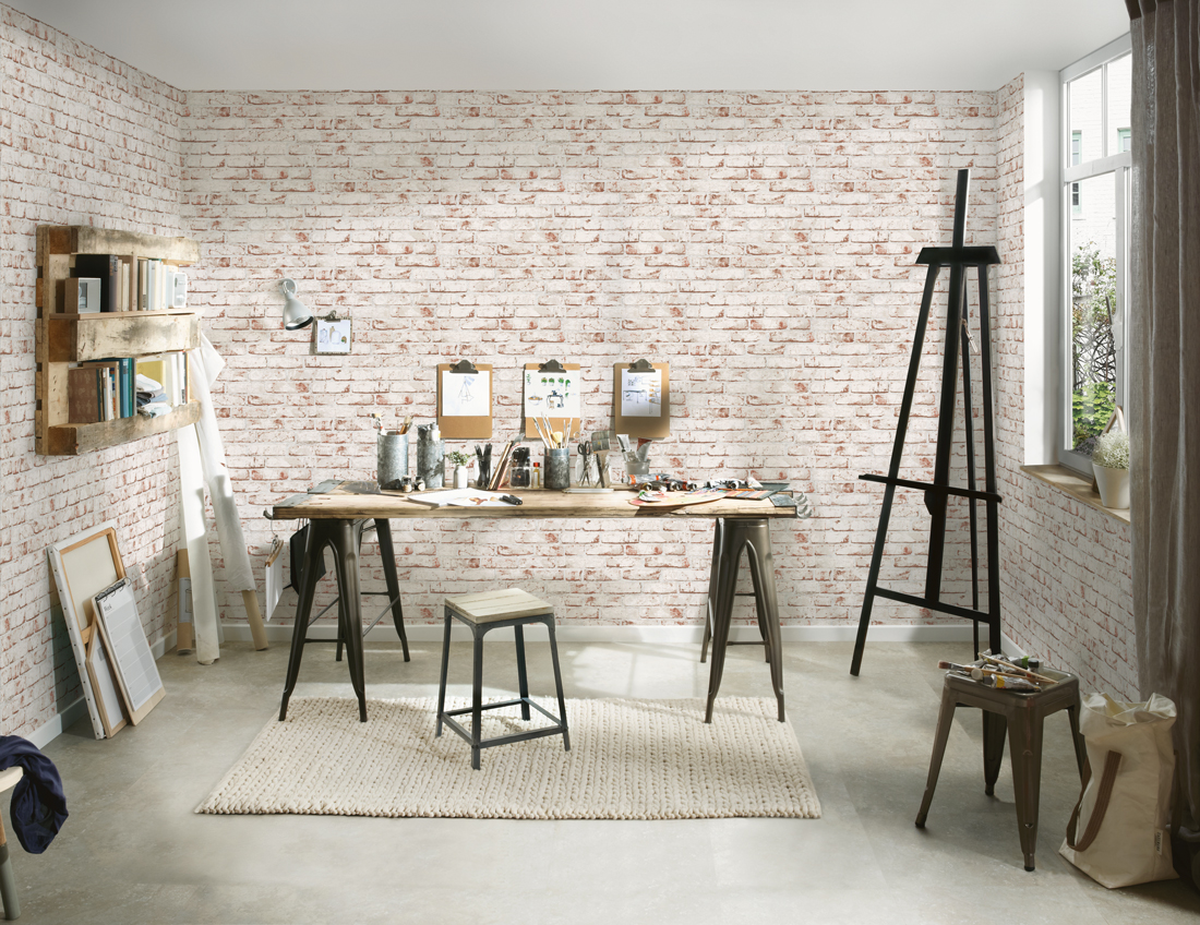 Scarica Gratis Images Papier Peint Briques Blanches Et Brique Wood N Stone 2 D As Creation le plus cool par