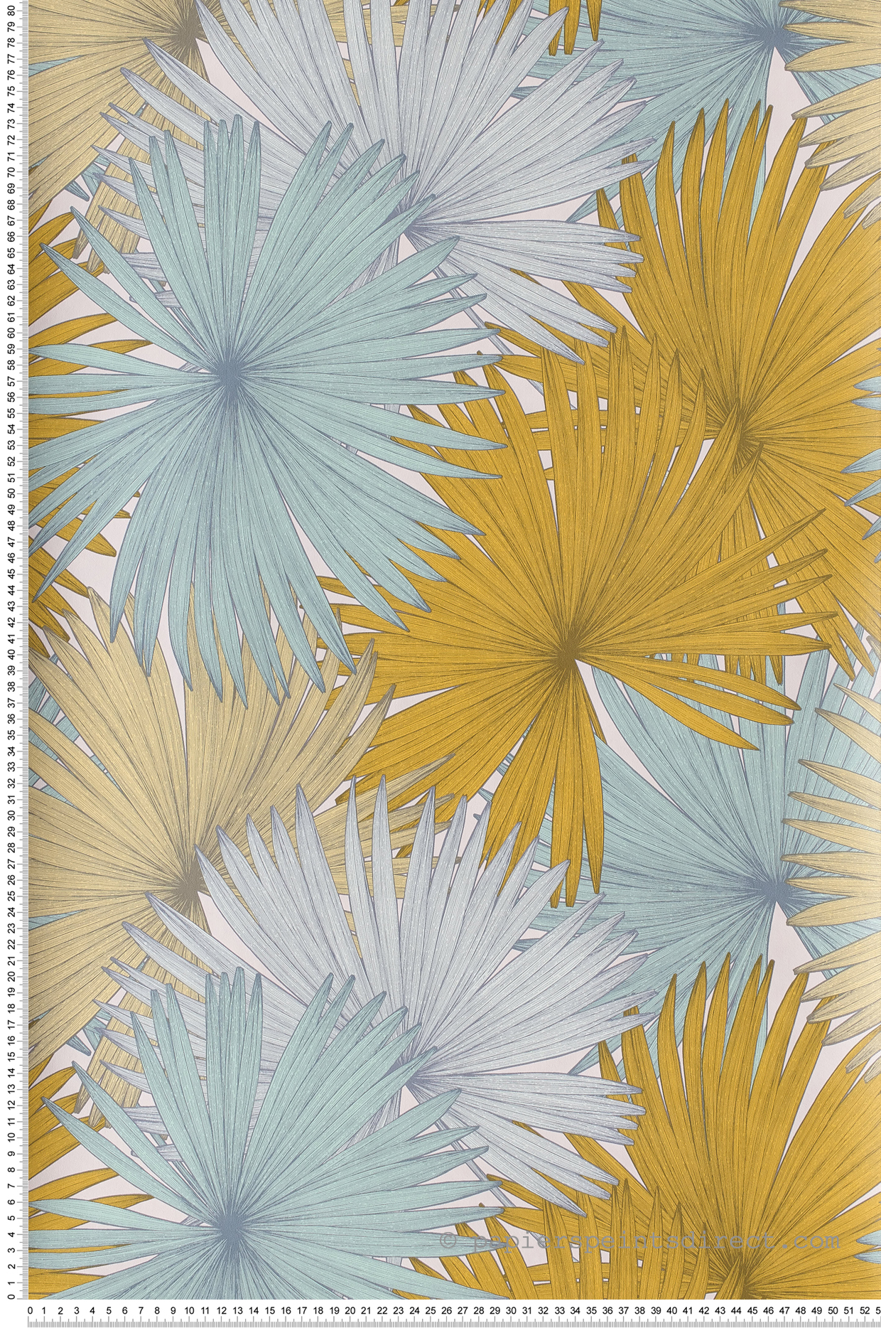 Scarica Gratis Images Papier Peint Coconut Jaune Et Bleu Vert Jungle De Caselio Ref actualisé par